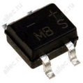 MB4S, диодный мост SMD 0.5А 400В (B4S)