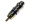 1-262G BLUE, штекер RCA металл на кабель синий позолоченный