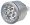ECOSPOT MR16 A5-5X1W WARM, светодиодная лампа 5Вт, 2600-3100К 45 (12-24В)